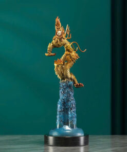 Tượng Rồng Đứng Uy Nghi Trên Sóng Nước