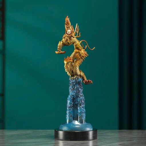 tuong-rong-dung-uy-nghi-tren-song-nuoc (4) Tượng Rồng Đứng Uy Nghi Trên Sóng Nước