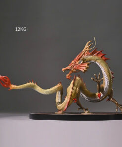 Tượng Rồng Uốn Lượn Mạnh Mẽ