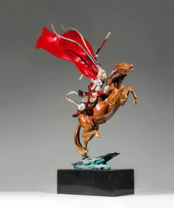 Tượng Tôn Ngộ Không Oai Phong Trên Chiến Mã