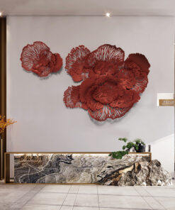 Phù điêu 3D Hoa Nở Rực Rỡ