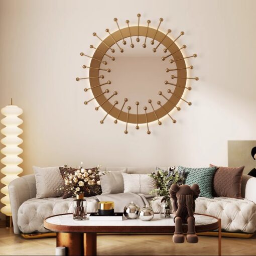 guong-decor-anh-duong-hoang-kim (4) Gương Decor Ánh Dương Hoàng Kim