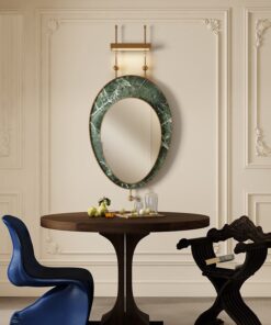 Gương Decor Hình Oval Sang Trọng