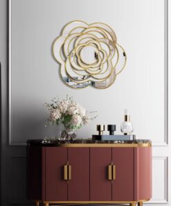 Gương Decor Hoa Hồng Sang Trọng