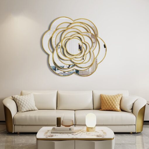 guong-decor-hoa-hong-sang-trong (3) Gương Decor Hoa Hồng Sang Trọng