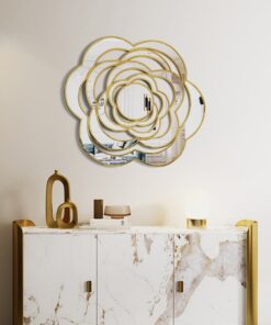 Gương Decor Hoa Hồng Sang Trọng