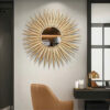 Gương Decor Mặt Trời Vàng Rực Rỡ