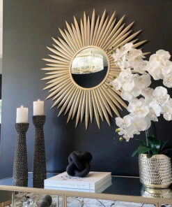 Gương Decor Mặt Trời Vàng Rực Rỡ