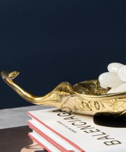 Khay Lá Vàng Sang Trọng