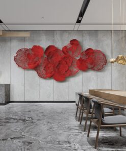 Phù điêu 3D Hoa Nở Rực Rỡ