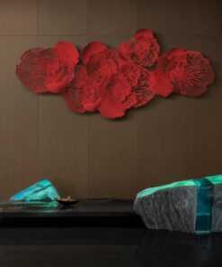 Phù điêu 3D Hoa Nở Rực Rỡ