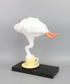 Tách Cà Phê Mộng Mơ Trừu Tượng