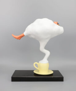 Tách Cà Phê Mộng Mơ Trừu Tượng