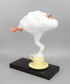 Tách Cà Phê Mộng Mơ Trừu Tượng