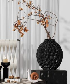 Bình Hoa Gốm Vân Tổ Ong