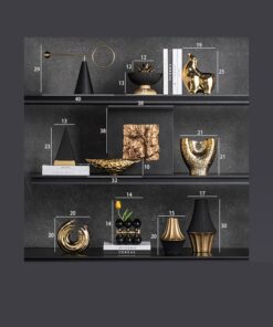 Bộ Decor trang trí kệ tủ sang trọng