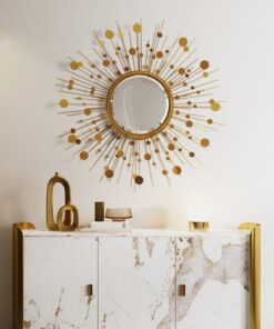 Gương Decor Vầng Dương Lấp Lánh