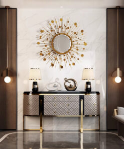 Gương Decor Vầng Dương Lấp Lánh