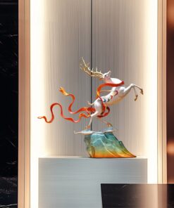 Tượng Hươu Trắng Thần Vận