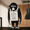 Tượng Khỉ Banksy 'Do Nothing'