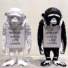 Tượng Khỉ Banksy 'Do Nothing'