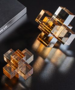 Tượng Khối Lập Phương Pha Lê