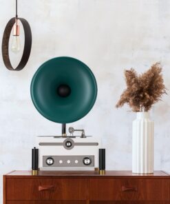 Mô Hình Máy Hát Đĩa Cổ Điển