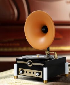 Mô Hình Máy Hát Đĩa Cổ Điển