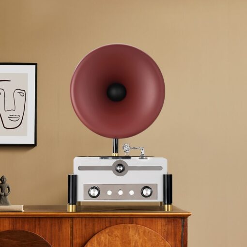 mo-hinh-may-hat-dia-co-dien (5) Mô Hình Máy Hát Đĩa Cổ Điển