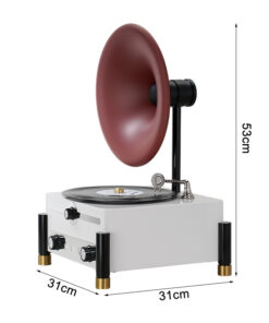 Mô Hình Máy Hát Đĩa Cổ Điển