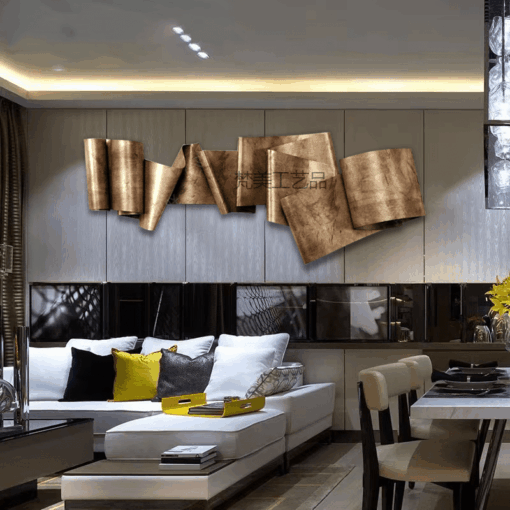 tranh-sat-3d-gap-nep-truu-tuong (3) Tranh Sắt 3D Gấp Nếp Trừu Tượng