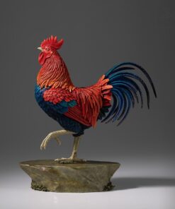 Tượng Gà Trống Phong Thủy Oai Phong