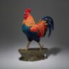 Tượng Gà Trống Phong Thủy Oai Phong