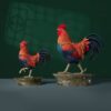 Tượng Gà Trống Phong Thủy Oai Phong