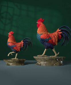 Tượng Gà Trống Phong Thủy Oai Phong