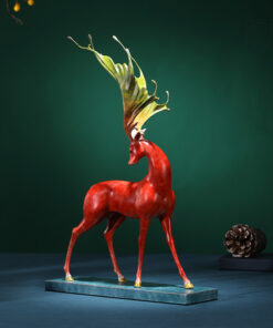 Tượng Hươu Sừng Tấm Đỉnh Cao Phúc Lộc