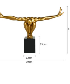 Tượng Nghệ Thuật Hình Người Cân Bằng