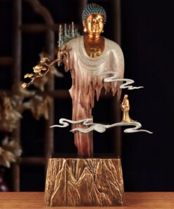 Tượng Phật Thích Ca Từ Bi Hòa Quyện Mây