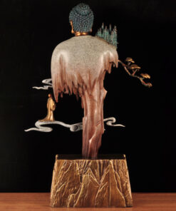 Tượng Phật Thích Ca Từ Bi Hòa Quyện Mây