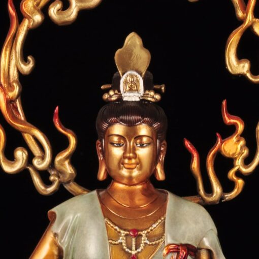 tuong-quan-am-bo-tat-lua-tu-bi (2) Tượng Quan Âm Bồ Tát Lửa Từ Bi