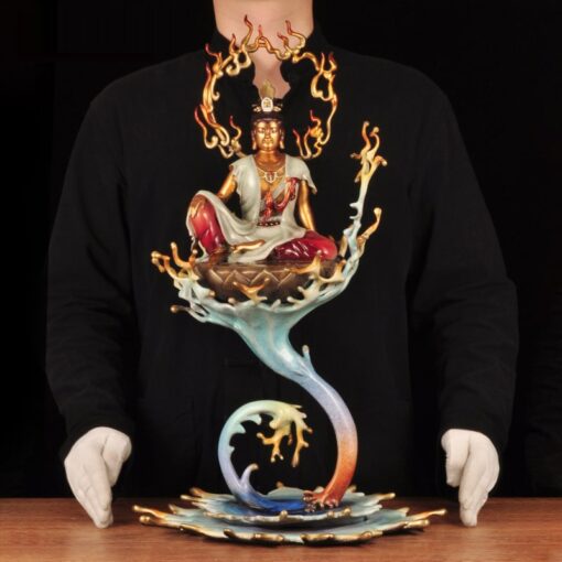 tuong-quan-am-bo-tat-lua-tu-bi (3) Tượng Quan Âm Bồ Tát Lửa Từ Bi