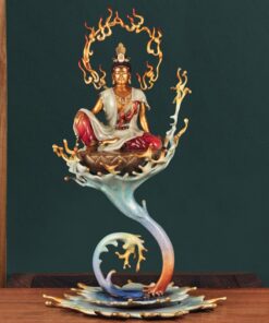 Tượng Quan Âm Bồ Tát Lửa Từ Bi