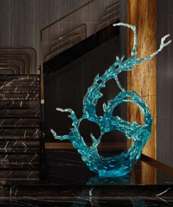 Tượng Sóng Nước Pha Lê Nghệ Thuật