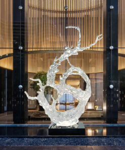 Tượng Sóng Nước Pha Lê Nghệ Thuật