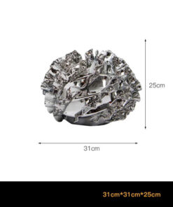 Bình Trang Trí Sóng Uốn Lượn Sang Trọng