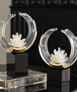 Mô Hình Decor Vầng Trăng Tinh Thể