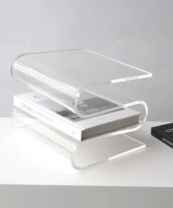 Kệ Để Tạp Chí Acrylic Kiểu Dáng Uốn Lượn
