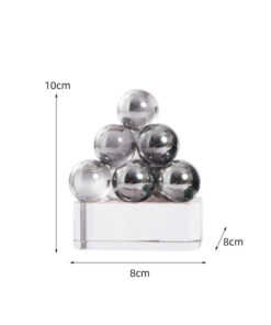 Khối Trang Trí Bi Pha Lê Thời Thượng