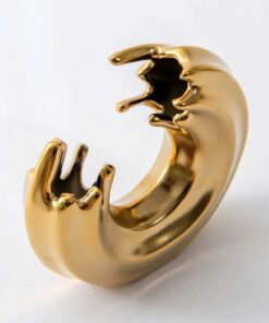 Khối Decor Vòng Xoáy Ánh Kim Đẳng Cấp