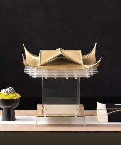 Mô Hình Mái Đình Pha Lê Tinh Xảo